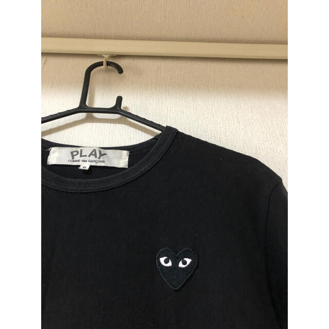 COMME des GARCONS(コムデギャルソン)のPLAY COMME DES GARCONS Tシャツ　黒ハート メンズのトップス(Tシャツ/カットソー(半袖/袖なし))の商品写真