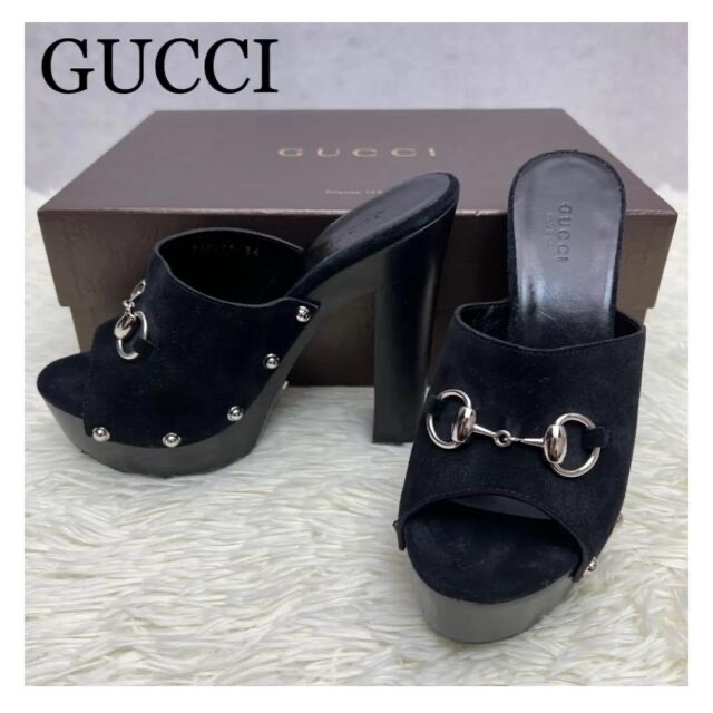 GUCCI グッチ 新品 サンダル 厚底 36 【日本限定モデル】 www.toyotec.com