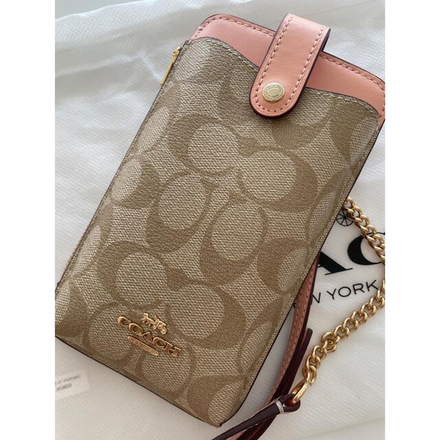 COACH - コーチ 新品未使用!スマホケース スマホショルダー クロス