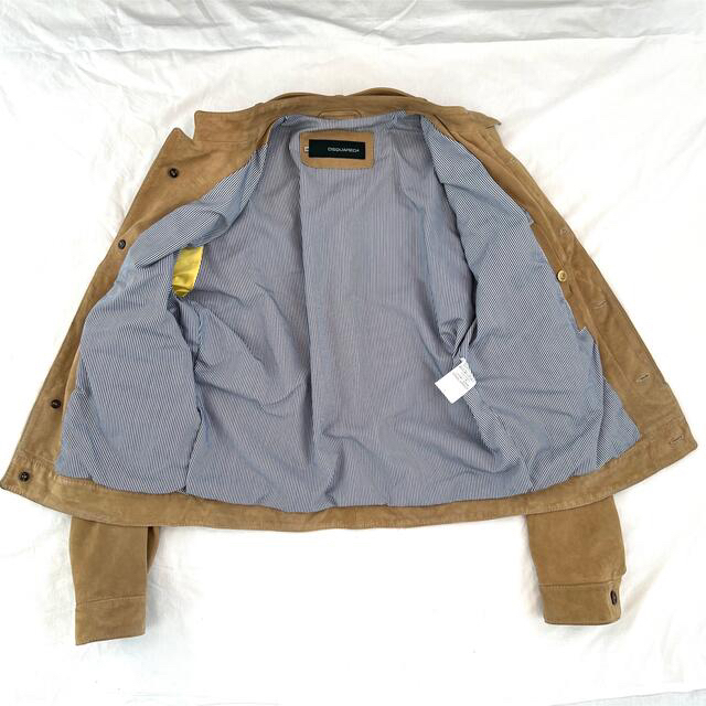 DSQUARED2 - DSQUARED2 スエードジャケット ディースクエアード DSQUARED2 - DSQUARED2 スエードジャケット ディースクエアード
