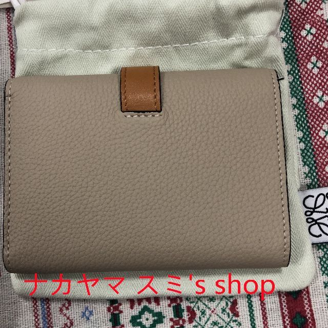 極美品 ロエベ バーティカルウォレットスモール 財布 三つ折り