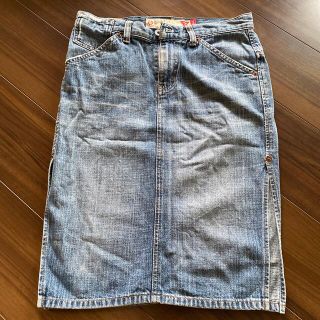 ゲス(GUESS)のGUESS ゲスデニムスカート♪(ひざ丈スカート)