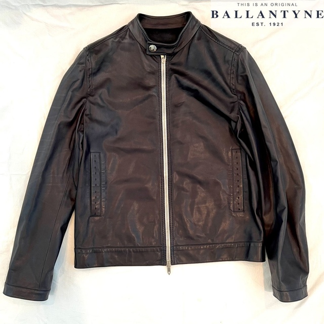 BALLANTYNE CASHMERE(バランタインカシミヤ)のBALLANTYNEレザージャケット バランタイン レザージャケット48  メンズのジャケット/アウター(レザージャケット)の商品写真