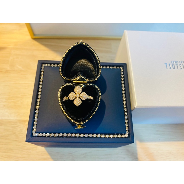 JEWELRY TSUTSUMI(ジュエリーツツミ)のK18 TSUTSUMI 現行品ゴールドダイアモンドリング レディースのアクセサリー(リング(指輪))の商品写真