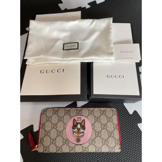 グッチ(Gucci)のGUCCI/グッチ/長財布/犬(財布)