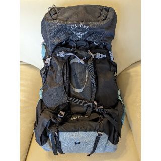 オスプレイ(Osprey)のオスプレー エーリエルプラス60 ブラック XS/Sサイズ(登山用品)