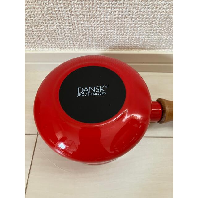 DANSK(ダンスク)のDANSK ホーローミルクパン インテリア/住まい/日用品のキッチン/食器(鍋/フライパン)の商品写真