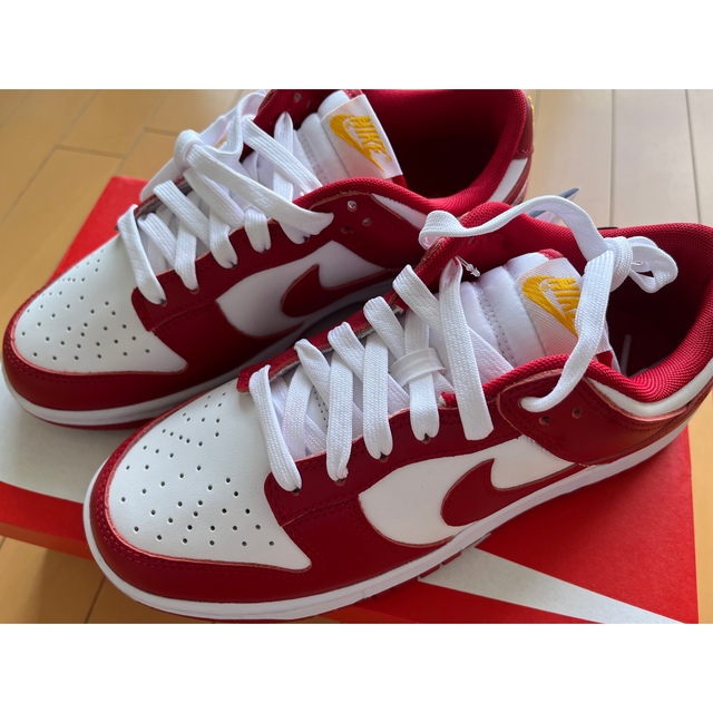 24.5 NIKE DUNK LOW Gym Red ダンク ロー ジムレッド