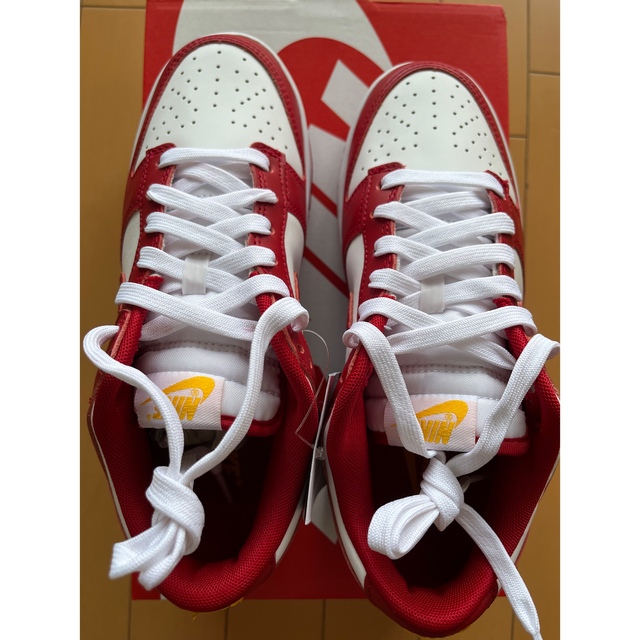 24.5 NIKE DUNK LOW Gym Red ダンク ロー ジムレッド