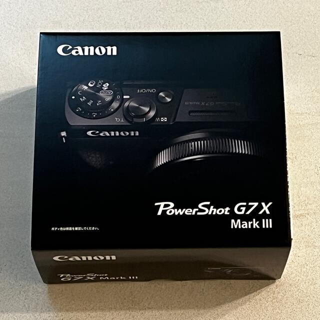 Canon(キヤノン)のCanon PowerShot G7X Mark III 新品未開封 スマホ/家電/カメラのカメラ(コンパクトデジタルカメラ)の商品写真