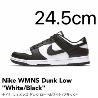 ナイキ(NIKE)の新品　未使用　NIKE DUNK LOW 24.5センチ　パンダ(スニーカー)