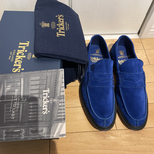 tricker's スエード 新品未使用品 | www.thestyledhouse.com.au