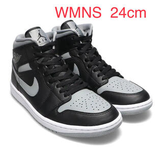 NIKE - Nike WMNS Air Jordan 1 Mid Shadow 24cm