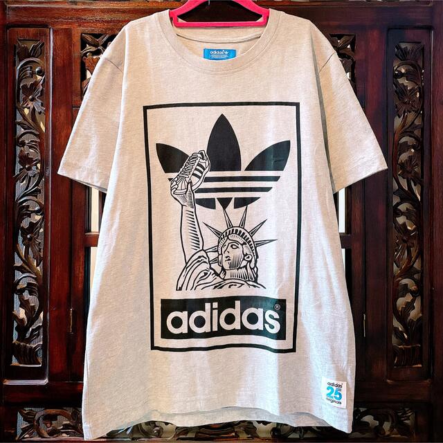 adidas(アディダス)のアディダス NIGO 自由の女神 Tシャツ グレー タンクトップ ジャージ  メンズのトップス(Tシャツ/カットソー(半袖/袖なし))の商品写真