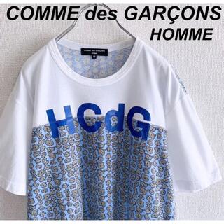 コムデギャルソン(COMME des GARCONS)の専用コムデギャルソンオム HCdG ロゴ ペイズリー柄 切り替え Tシャツ(Tシャツ/カットソー(半袖/袖なし))