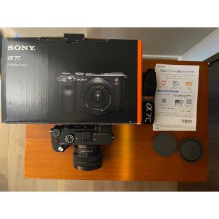 ソニー(SONY)のSONY α7C ズームレンズキット ILCE-7CL(B)(ミラーレス一眼)