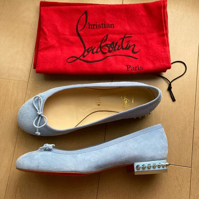 Christian Louboutin(クリスチャンルブタン)の新品♡ クリスチャンルブタン　バレエシューズ　34.5 レディースの靴/シューズ(バレエシューズ)の商品写真