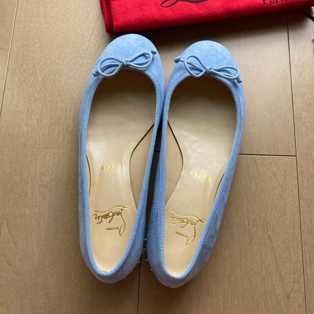 Christian Louboutin(クリスチャンルブタン)の新品♡ クリスチャンルブタン　バレエシューズ　34.5 レディースの靴/シューズ(バレエシューズ)の商品写真