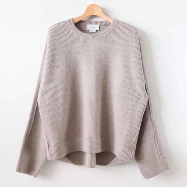 紙タグYOKE 7G ALPACA WOOL KNIT size S