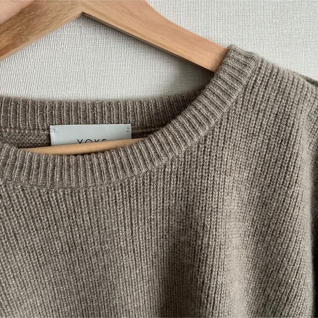 YOKE 7G ALPACA WOOL KNIT size S メンズのトップス(ニット/セーター)の商品写真