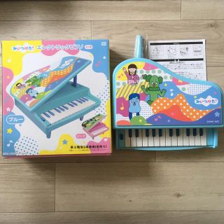 みいつけた　コッシー　エレクトリックピアノ　ブルー　電子ピアノ(キャラクターグッズ)