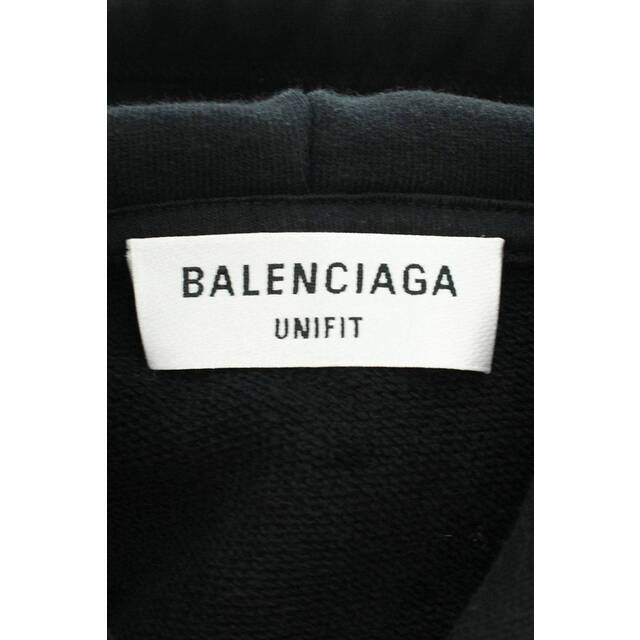 Balenciaga(バレンシアガ)のバレンシアガ 22SS 670946 TLVJ3 ヴィンテージ加工BBロゴパーカー メンズ L メンズのトップス(パーカー)の商品写真