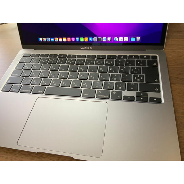 Apple(アップル)のMacBook Air スペースグレイ M1 8G 256G 中古美品 スマホ/家電/カメラのPC/タブレット(ノートPC)の商品写真