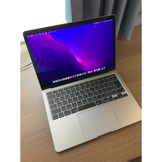 Apple(アップル)のMacBook Air スペースグレイ M1 8G 256G 中古美品 スマホ/家電/カメラのPC/タブレット(ノートPC)の商品写真