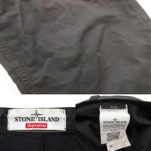 Supreme(シュプリーム)のシュプリーム x Stone ISLAND カモ カーゴパンツ ワッペン W32 メンズのパンツ(スラックス)の商品写真