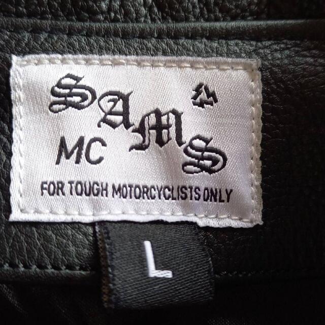 りに・・・ SAMS 本革の通販 by かんのよしひろ's shop|ラクマ MOTORCYCLE