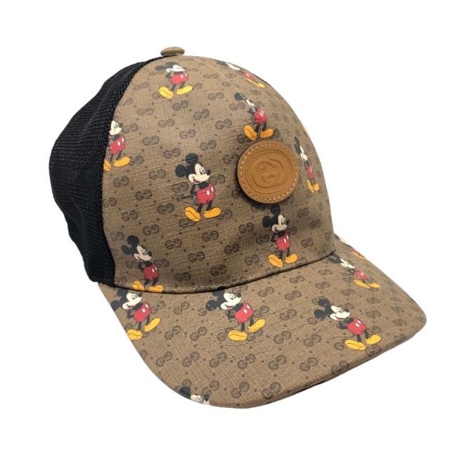GUCCI - グッチ GUCCI ベースボールキャップ ミッキーコラボ その他ファッ【中古】
