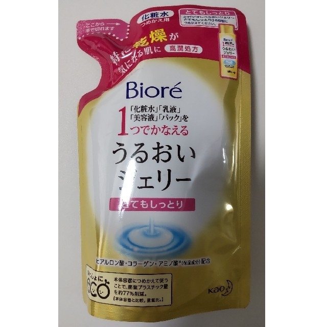 Biore(ビオレ)のビオレうるおいジェリー とてもしっとり つめかえ用160ml 3個セット コスメ/美容のスキンケア/基礎化粧品(化粧水/ローション)の商品写真