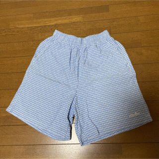 エレッセ(ellesse)のエレッセ。ブルーチェックショートパンツ(ウェア)