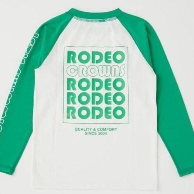 RODEO CROWNS WIDE BOWL(ロデオクラウンズワイドボウル)のロデオ キッズアクティブラッシュガード&パンツ キッズ/ベビー/マタニティのキッズ服男の子用(90cm~)(水着)の商品写真