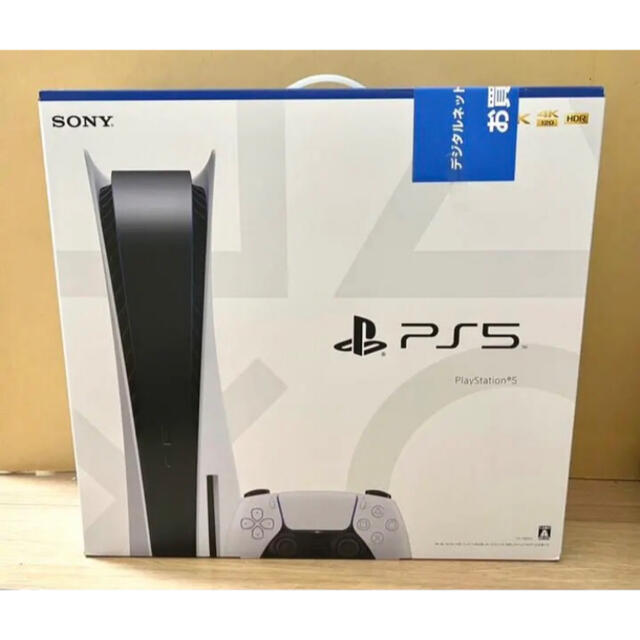 PlayStation(プレイステーション)の【新品】プレイステーション5 プレステ5 PS5 本体 エンタメ/ホビーのゲームソフト/ゲーム機本体(家庭用ゲーム機本体)の商品写真