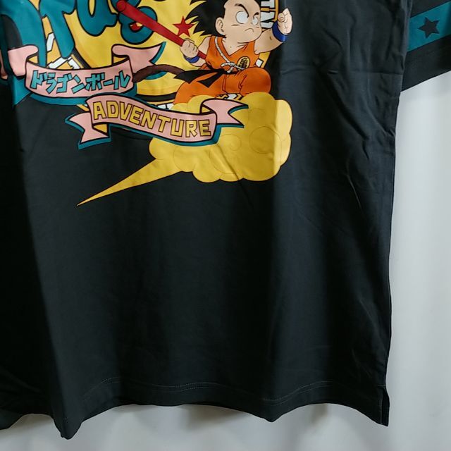 新品　ドラゴンボール　Tシャツ　孫悟空　　チャコールグレー　LL　筋斗雲　人気 メンズのトップス(Tシャツ/カットソー(半袖/袖なし))の商品写真