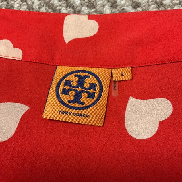 Tory Burch(トリーバーチ)のTORY BURCH 可愛いハート柄トップス レディースのトップス(シャツ/ブラウス(半袖/袖なし))の商品写真