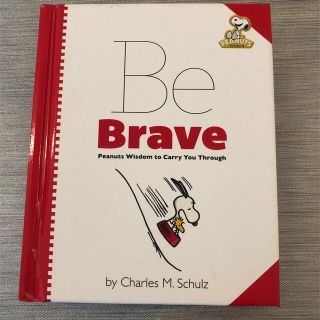 スヌーピー(SNOOPY)のスヌーピー　英語絵本　Be Brave お値下げ不可(洋書)