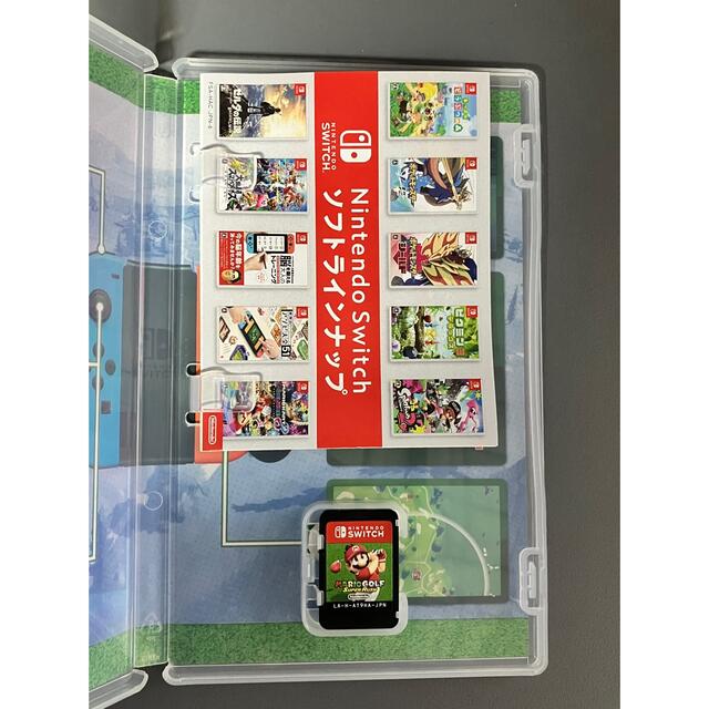 Nintendo Switch(ニンテンドースイッチ)のマリオゴルフ スーパーラッシュ Switch エンタメ/ホビーのゲームソフト/ゲーム機本体(家庭用ゲームソフト)の商品写真