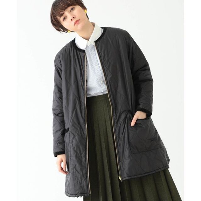 BEAMS BOY(ビームスボーイ)のBEAMS BOY Barbour Balvenie Liner Jacket レディースのジャケット/アウター(ロングコート)の商品写真