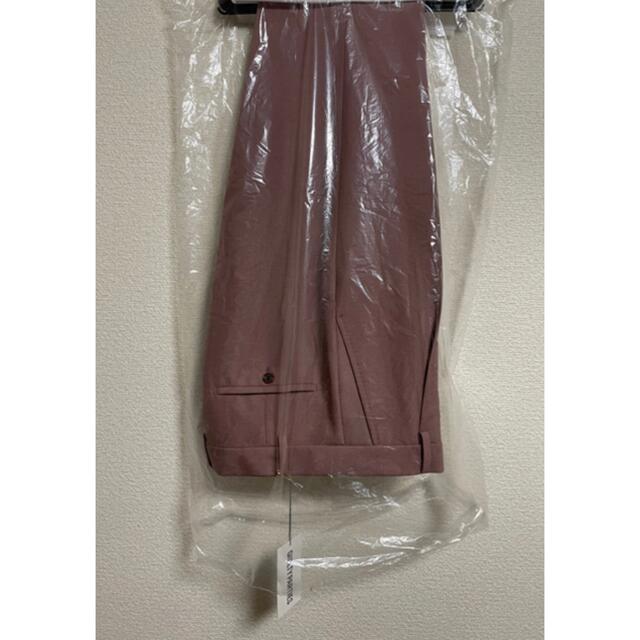 WACKO MARIA(ワコマリア)の21FW WACKO MARIA   PLEATED TROUSERS ピンク メンズのパンツ(スラックス)の商品写真