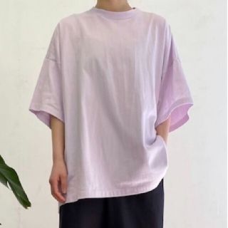 ユナイテッドアローズ(UNITED ARROWS)のBLAMINK　コットンクルーネックオーバースリーブTシャツ(Tシャツ(半袖/袖なし))