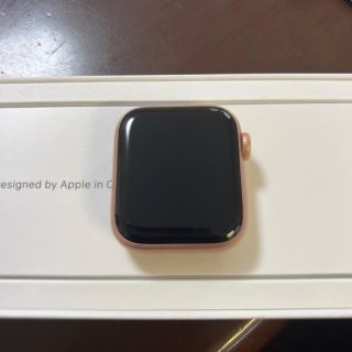 アップル(Apple)のアップル Apple Watch5 ゴールドアルミニウム ピンクサンドスポーツバ(その他)