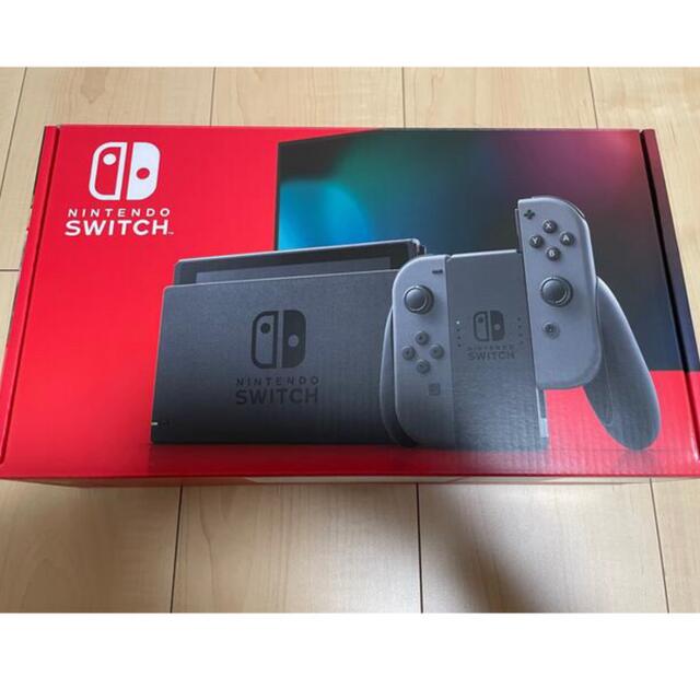 Nintendo Switch(ニンテンドースイッチ)のNintendo Switch Joy-Con(L)/(R) グレー　美品 エンタメ/ホビーのゲームソフト/ゲーム機本体(家庭用ゲーム機本体)の商品写真