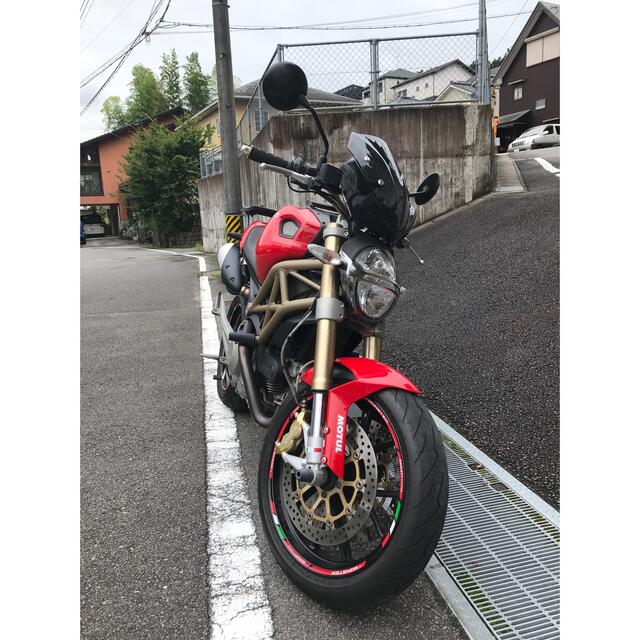 パーツDUCATI モンスター　GIVI スクリーン