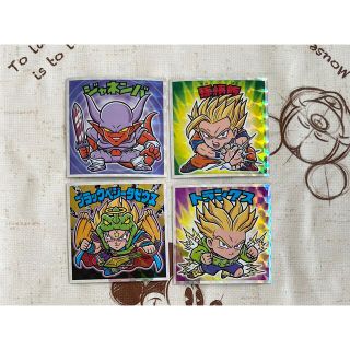 ドラゴンボール(ドラゴンボール)の【新品＆匿名配送】ドラゴンボールマン　ビックリマンチョコ シール　4点まとめ売り(カード)