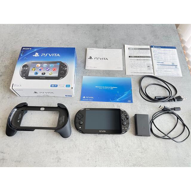 PlayStation Vita - PS Vita 黒 PCH-2000本体、16GB SDカード