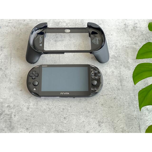 PS Vita 黒 PCH-2000本体、16GB SDカード、アシストグリップ 5