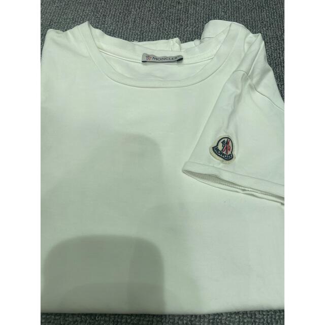 MONCLER(モンクレール)のモンクレール　10 140 Tシャツ　トップス　フラワー　ロゴ　正規品 キッズ/ベビー/マタニティのキッズ服女の子用(90cm~)(Tシャツ/カットソー)の商品写真