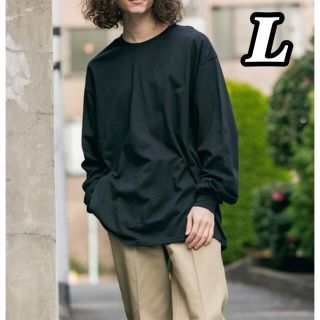 ギルタン(GILDAN)の新品未使用. GILDAN ギルダン 6oz 無地長袖ロンT 黒 ブラック L(Tシャツ/カットソー(七分/長袖))